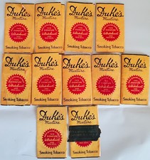 vtg Lot of 11 Duke'sCigarette Rolling Paper Booklets c. 1900-1912 Rare Overprint picture