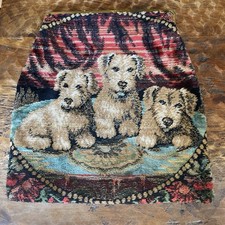 Vintage MCM 50’s Bobbie Jerome 3 Puppies Dog Design Handbag RARE   picture