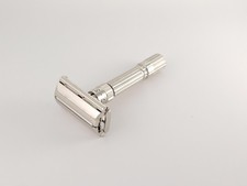 Gillette 195 Fat Boy Adjustable G1 1961 Cleaned Vintage Safety Razor picture