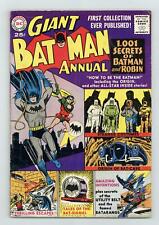 Batman Annual #1 GD+ 2.5 1961 picture