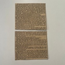 A Desperate Thief James Watson Clifford Marlborough 1834 London Clipping SAI2-1 picture