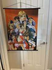 Anime Wall Hanging King Of Fighters 41” 1997 picture