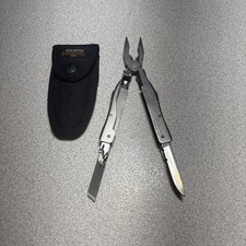 Vintage Buck 360 BuckTool Multi-Tool w/ Sheath USA 1996 Patent Pending picture