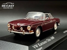 Rare Minichamps 1/43 VW Karmann Ghia 1600 Königsrot [Age 13+] picture
