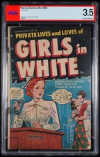 Harvey Comics Hits #58 PSA 3.5 - GIRL'S In WHITE - Extremely Rare 1952 picture