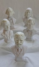 Vintage Avon 5 Presidents Busts After Shave Colognes, Full Bottles, Collectibles picture