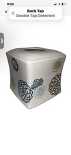 Vintage fun Ceramic Tissue Box Cover Wamsutta Graphics picture