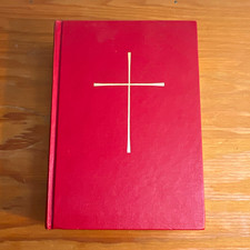 Vintage 1979 Book of Common Prayer Episcopal Church Red Hardcover Seabury Press picture