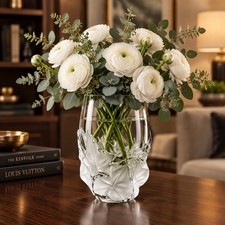 Lalique Hedera Ivy Leaf Vase 7