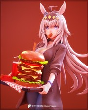 1:6 Oguri Cap Umamusume Pretty Derby Fan Art UNPAINTED High Quality Garage Kit picture