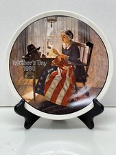 Norman Rockwell 1980 Mothers Day Plate “A Mothers Pride” By Knowles  picture