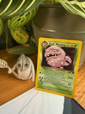 Dark Weezing 14/82 Rare Team Rocket Pokemon Unlimited Holo MP picture