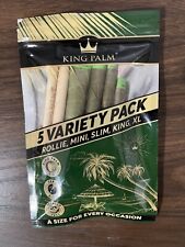 2 Pack-KingPalm Variety Size Cones -5Cones,1 of each Rollie,Mini, Slim,King, XL picture