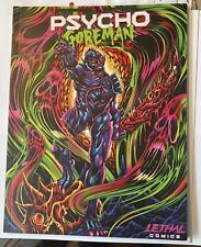 Psycho Gorman Comic By Lethal comics Skinner Cover Ben Marra Horror picture