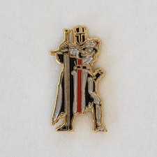 Masonic Knights Templar Knight Sword Lapel Pin Mason (SCA-2052) picture