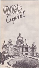 c1950 Iowa State Capitol Promotional Brochure picture