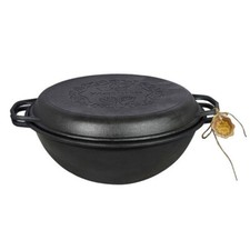 8 L Maysternya Cast Iron Kazan Cauldron Pilaf Lagman Plov Kazan Чугунный Казан picture