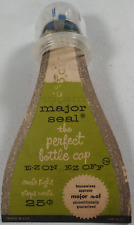 Major Seal Corp Perfect Bottle Cap 1955 Vintage Clear Stocking Stuffer USA Made picture
