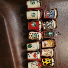 Lot Of 13 BRAND NEW SEALED STARBUCKS Christmas Ornaments Awesome  picture