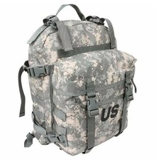 US MILITARY ASSAULT PACK HEAVY DUTY 3 DAY MOLLE II ACU BACKPACK w/STIFFENER NEW picture