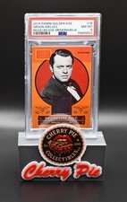 RARE 2014 Panini Golden Age Orson Welles Museum Age Memorabilia Relic PSA 8 picture