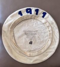 Antique 1911 English Military Hat Cap Vintage Wool Uniform Headwear picture