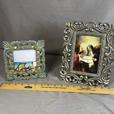 Vintage Y2K Resin Cast Ornate Frames, Baroque, Art Deco, Victorian, Beautiful picture