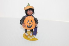 Studio Collection Li'l Bits Deb Wood Child Pumpkin Trick-or-Treat Halloween picture