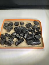 Lot 2 Kg Wholesale Black Tourmaline Raw Rough Stones Specimen Minerals picture
