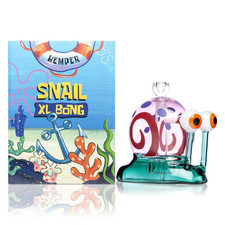 Hemper Snail XL Glass Water Pipe Bong Kit – 6″ picture