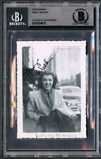 Nancy Walker signed autograph 3x4.5 Vintage 1940s Snapshot Photo BAS Slabbed picture