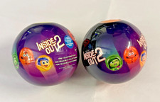 2 LOT Disney Pixar Inside Out 2 Mystery Balls with Mini Collectible Plush picture