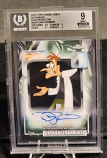 2026 Topps Chrome Disney Dan Povenmire as Dr. Doofenshmirtz Auto 5/10- #AA-DP picture