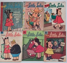 Little Lulu Gold Key & Dell Comics Lot (6) #22-128* VG  G 1954 Golden Silver Age picture