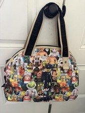 Kidrobot eBoy Bag Peecol Parade Vintage 2009 Domed Satchel Purse Handbag Rare picture