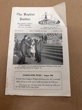The Baptist Builder Aug 21 1970 First Baptist Church Gulfport MS Newsletter Vol picture