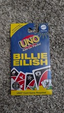 UNO Add-On Pack Billie Eilish Mattel NEW Sealed Special Rules Card Game picture