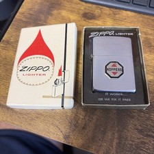 Zippo 1966 High Polish  Slim Lighter.   Koppers Original Box-Unfired NEW picture