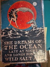 Vintage Mermaid Sign. $25.00 best offer picture