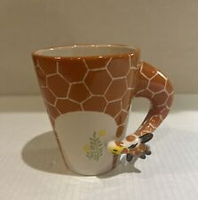 Homee 3D Giraffe Neck Handle Coffee Tea Mug 14oz Ceramic picture