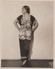 Hollywood DOLORES DEL RIO 1920s RUSSELL BALL DBW PORTRAIT ORIG Photo 703 picture
