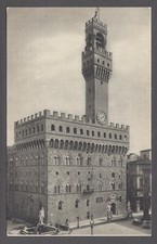Firenze Palazzo Vecchio Postcard Town Hall of Florence Italy picture