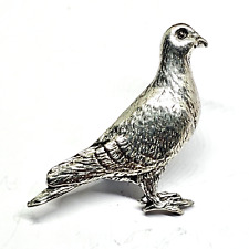Racing Pigeon Pin Badge Brooch Pigeon Fancier Pin Pewter  Badge Lapel Pin Unisex picture