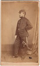 CIRCA 1860s CDV COLONEL ALEXANDER RIDGWAY 2ND DEVONSHIRE ARTILLERY VOLUNTEER picture