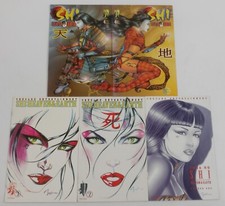 Shi: Heaven & Earth #1-4 VF/NM complete series + connecting variant - Tucci 2 3 picture