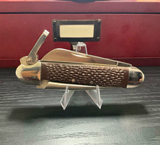 Colonial PROV RI 07 Sailors Rigging Marlin Spike Folding Pocket Knife. RARE/NICE picture