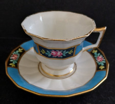 Antique T&V Limoges France Ovington Bros Co NY Demitasse Cup Saucer Set picture