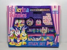 NOS Vintage Lisa Frank Ballerina Bunnies Study Set - School Supplies (READ) picture