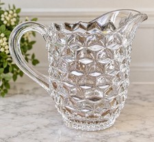 Vintage Fostoria Clear Glass “American” 2056 Pattern 8” Tall ~ Excll picture