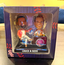 Late Night with Chuck & Ozzie Guillén Bobblehead. picture
